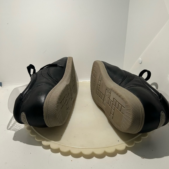 RED CROSS SHOES black lace up loafer size 10 - Picture 7 of 9